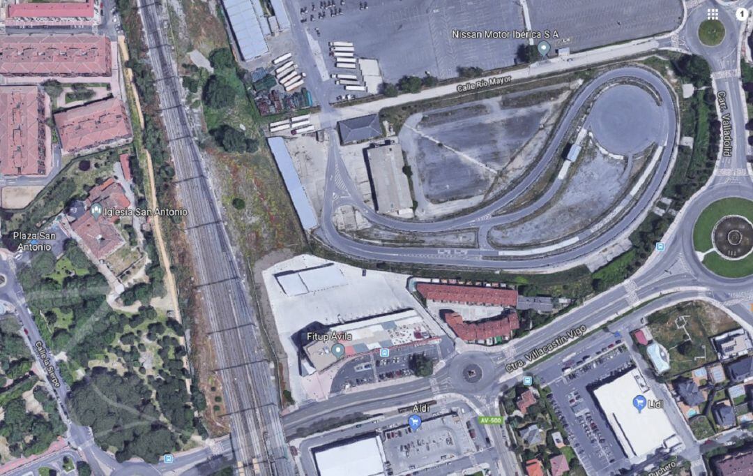 Zona en la que se actuará en la segunda fase