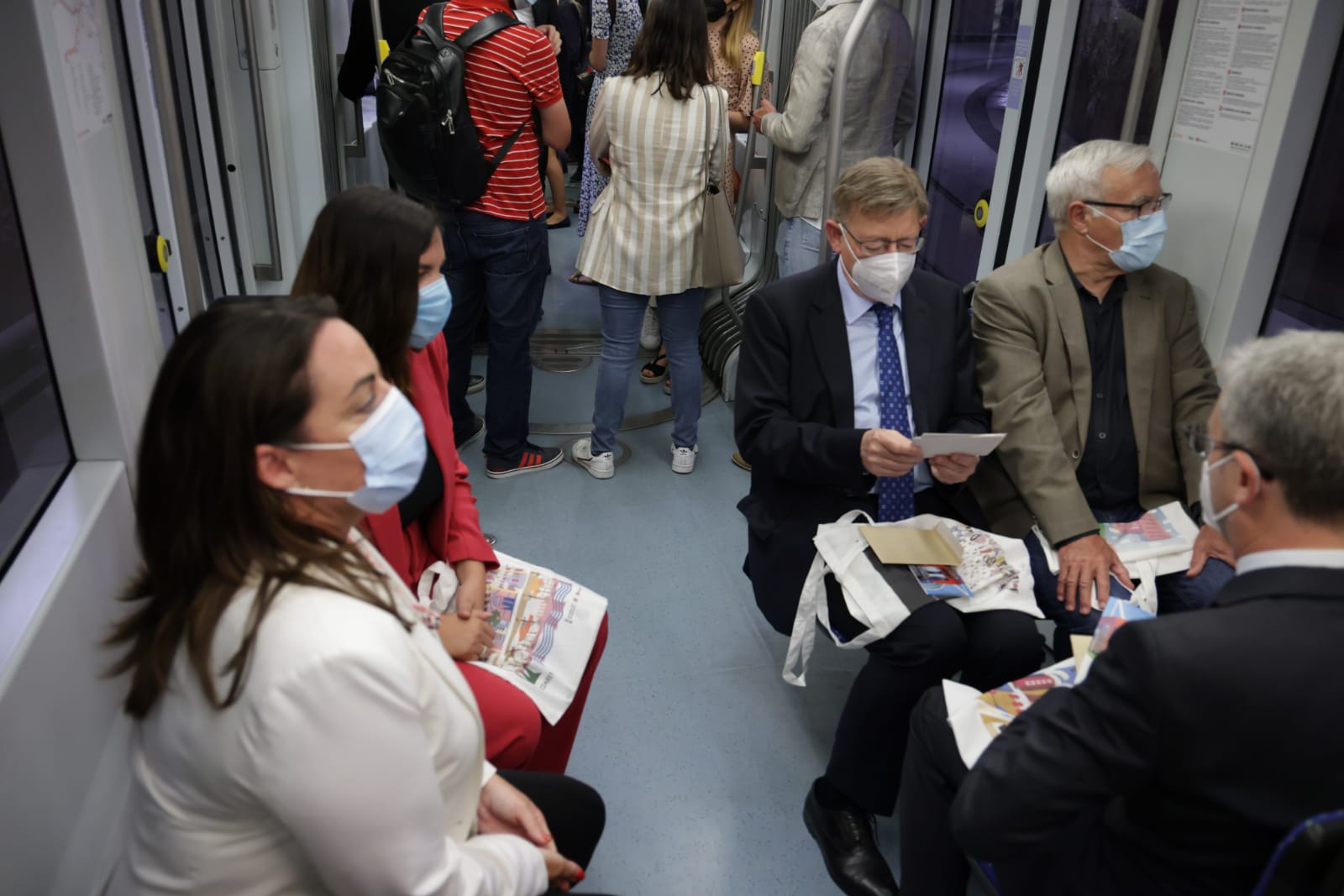 Inauguración de la L10 de Metrovalencia