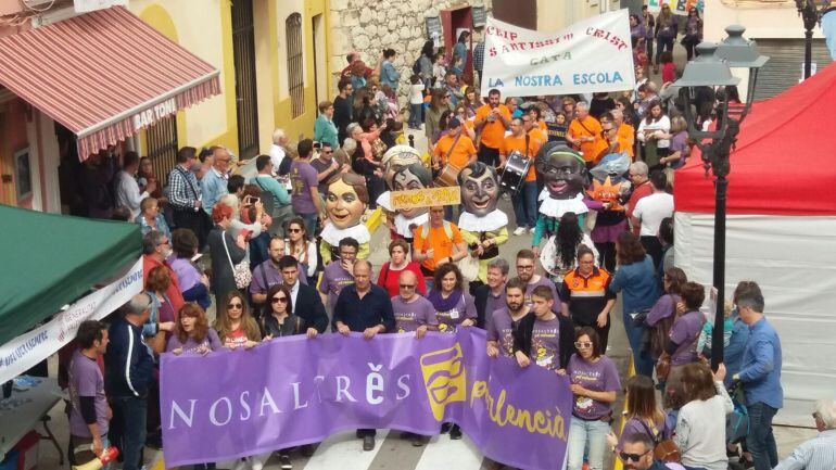 Trobada d&#039;Escoles en Valencià en Alcalalì.