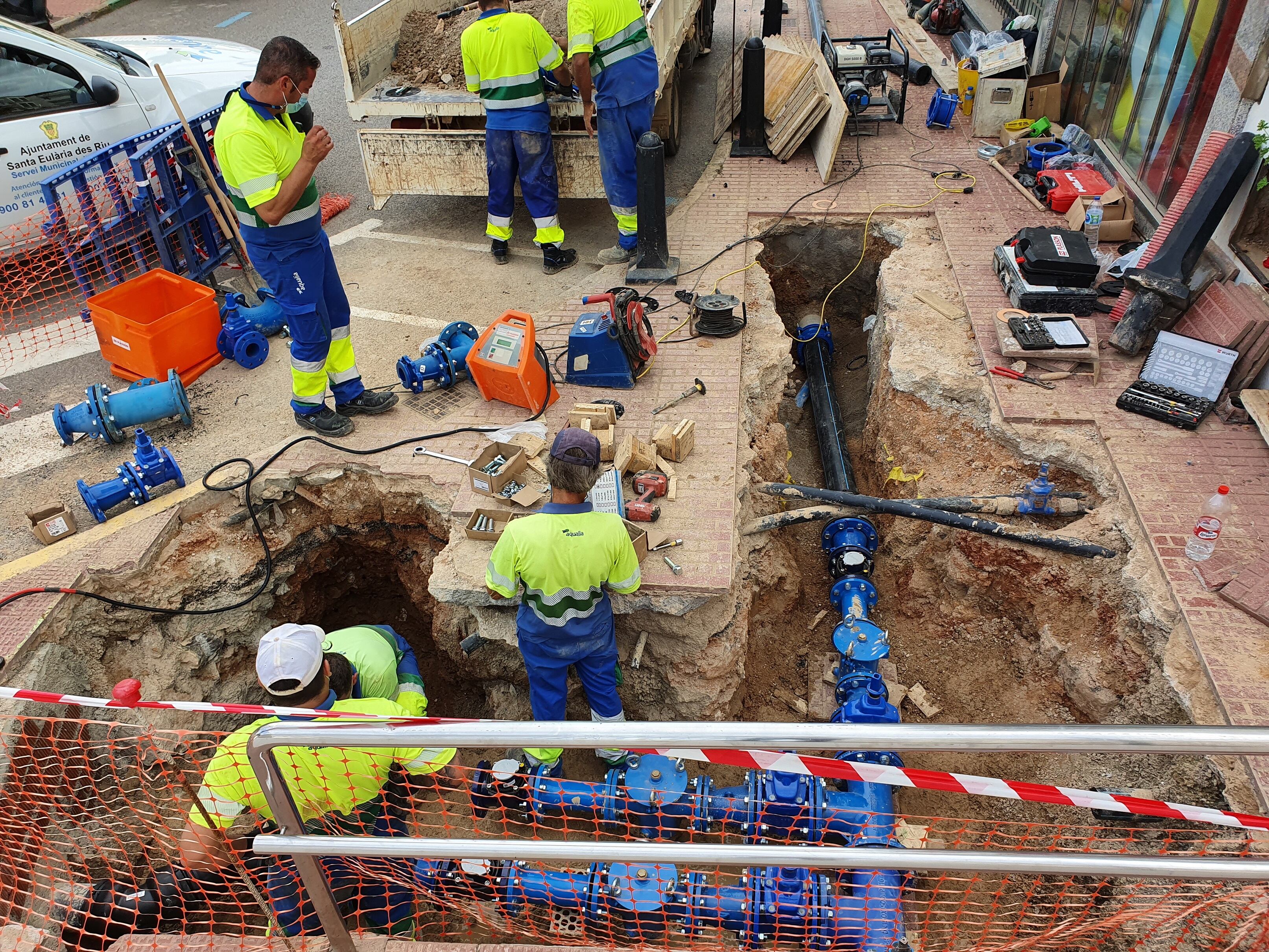 Imagen de una de las actuaciones