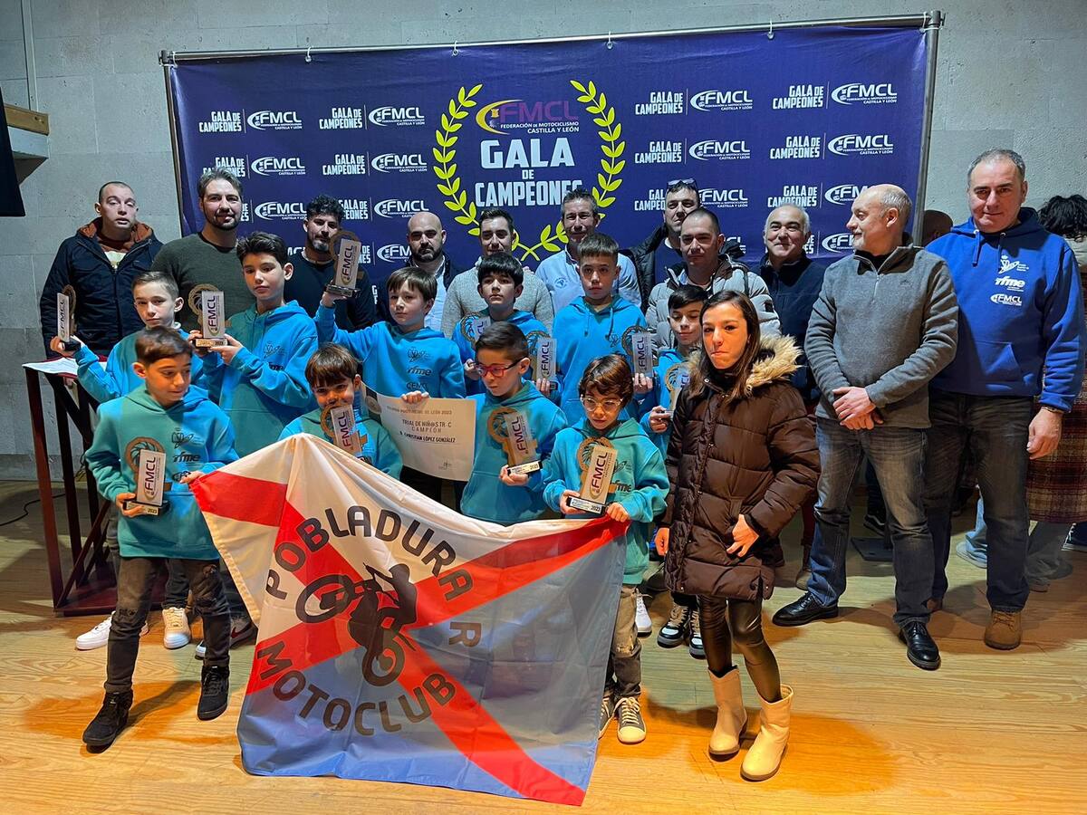 Pleno berciano en la Copa de Castilla y León de Trial