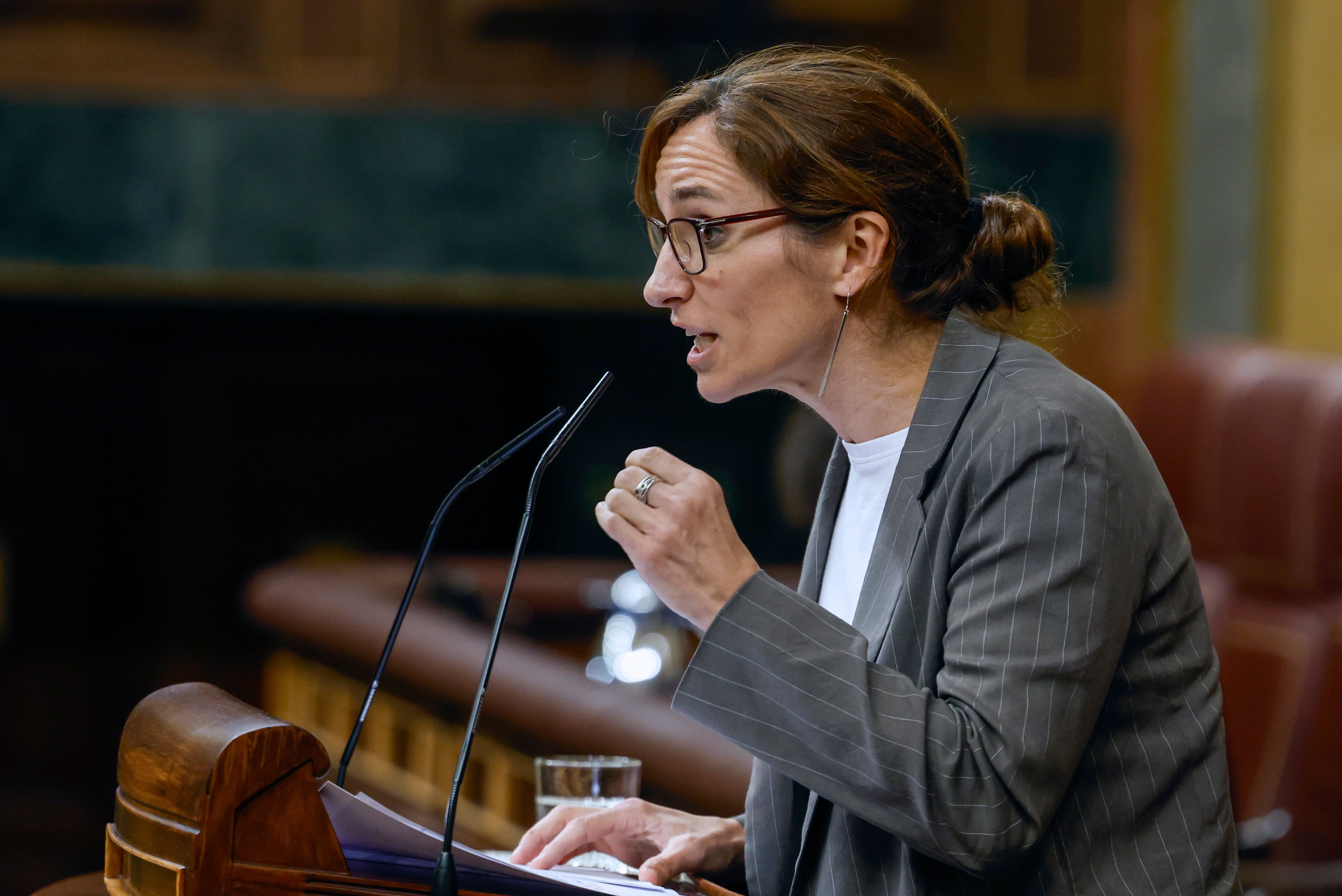 La ministra de Sanidad, Mónica García.