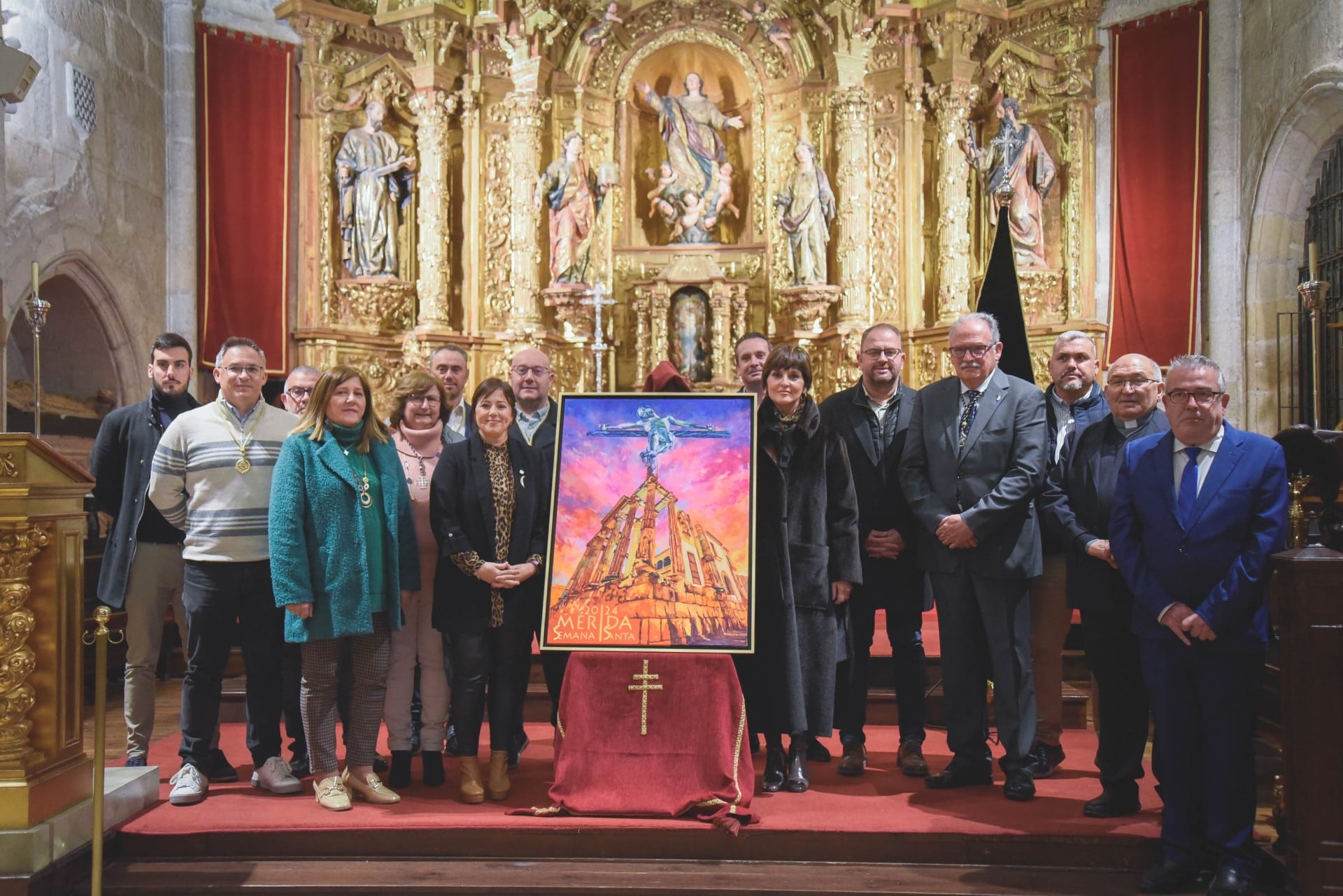 Presentación Cartel Semana Santa de Mérida 2024