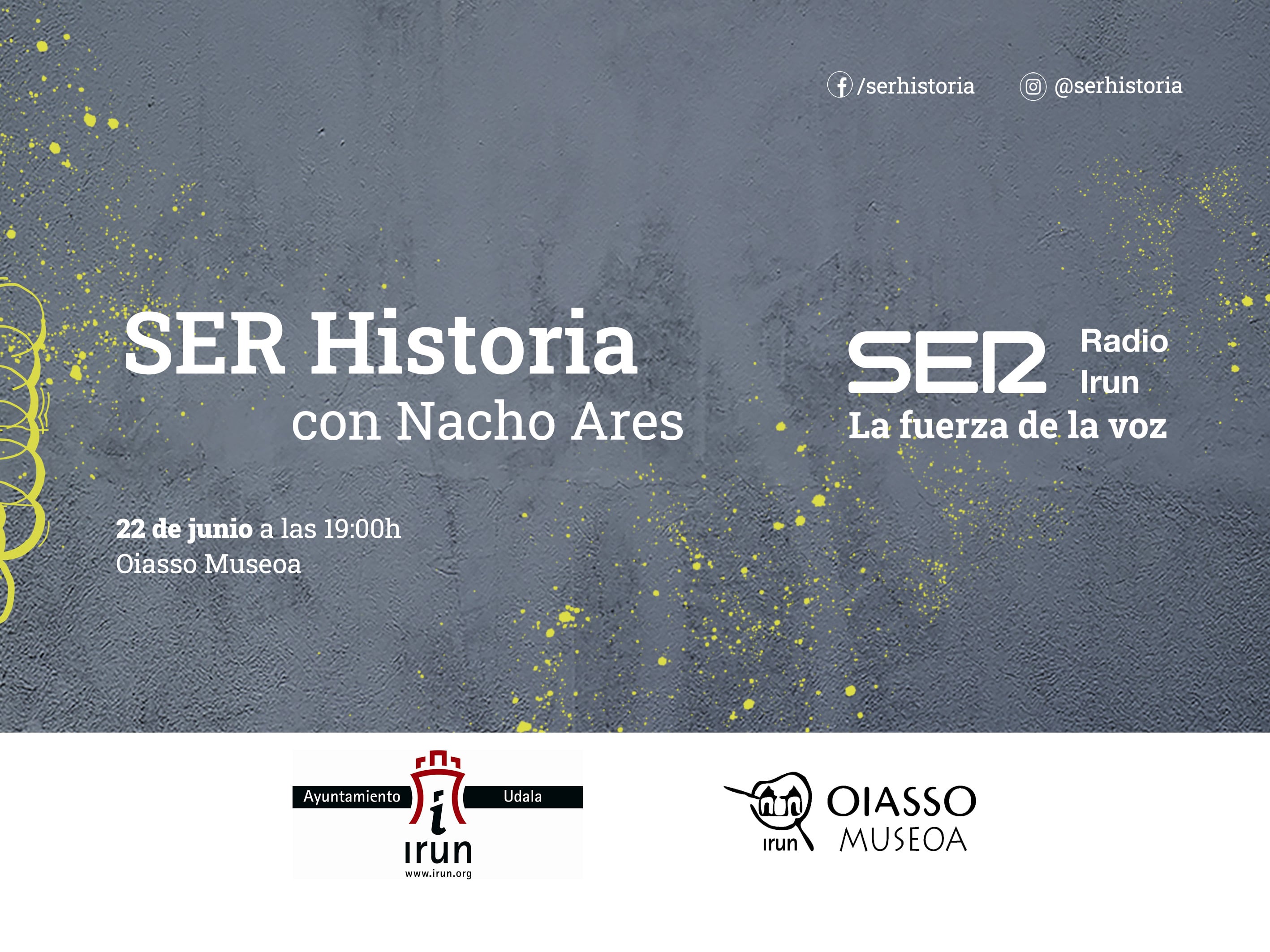 El programa SER Historia llega al Museo Oiasso este miércoles 22 de junio.