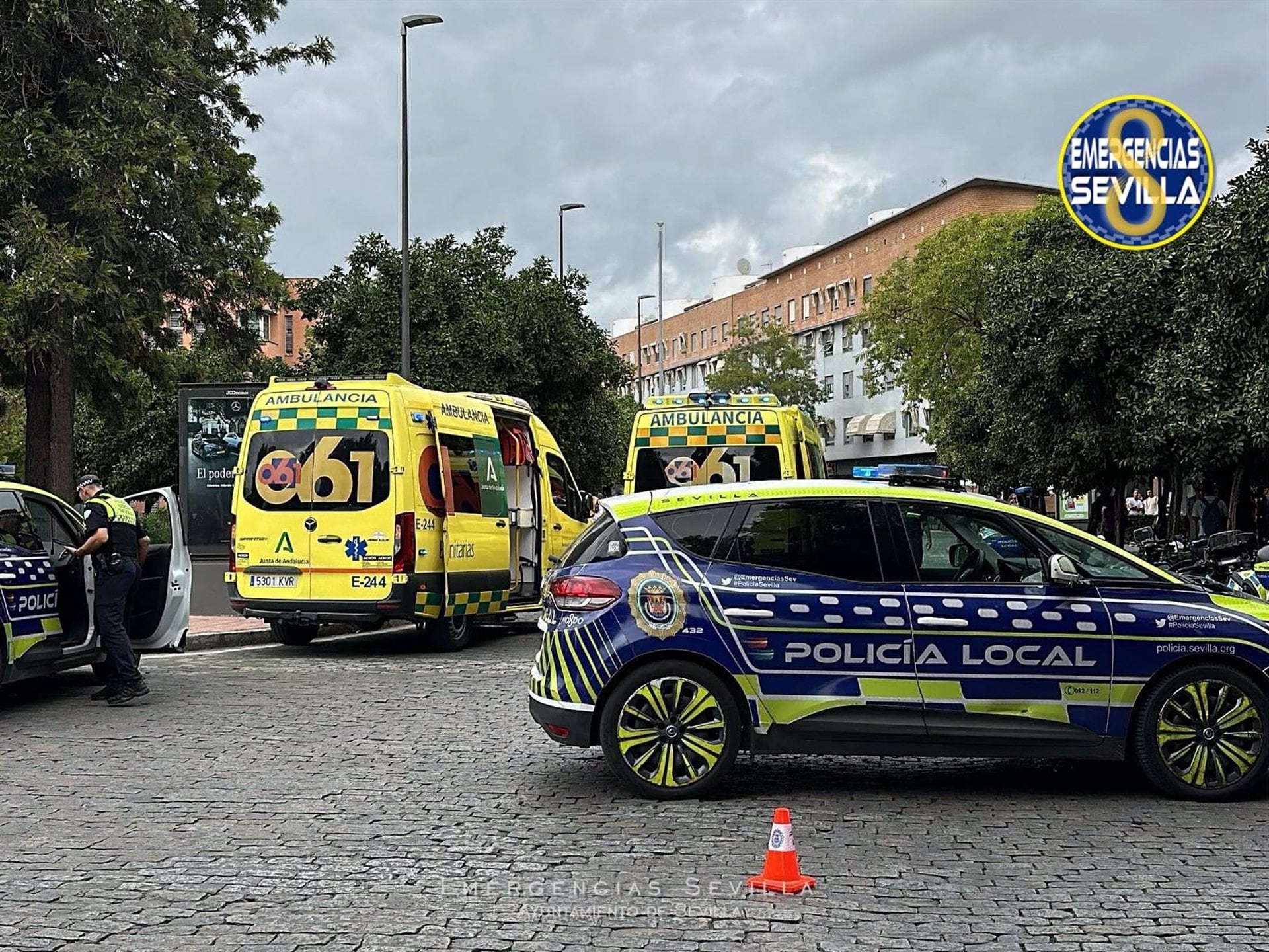 25/09/2024 Escenario del accidente
POLITICA 
EMERGENCIAS SEVILLA
