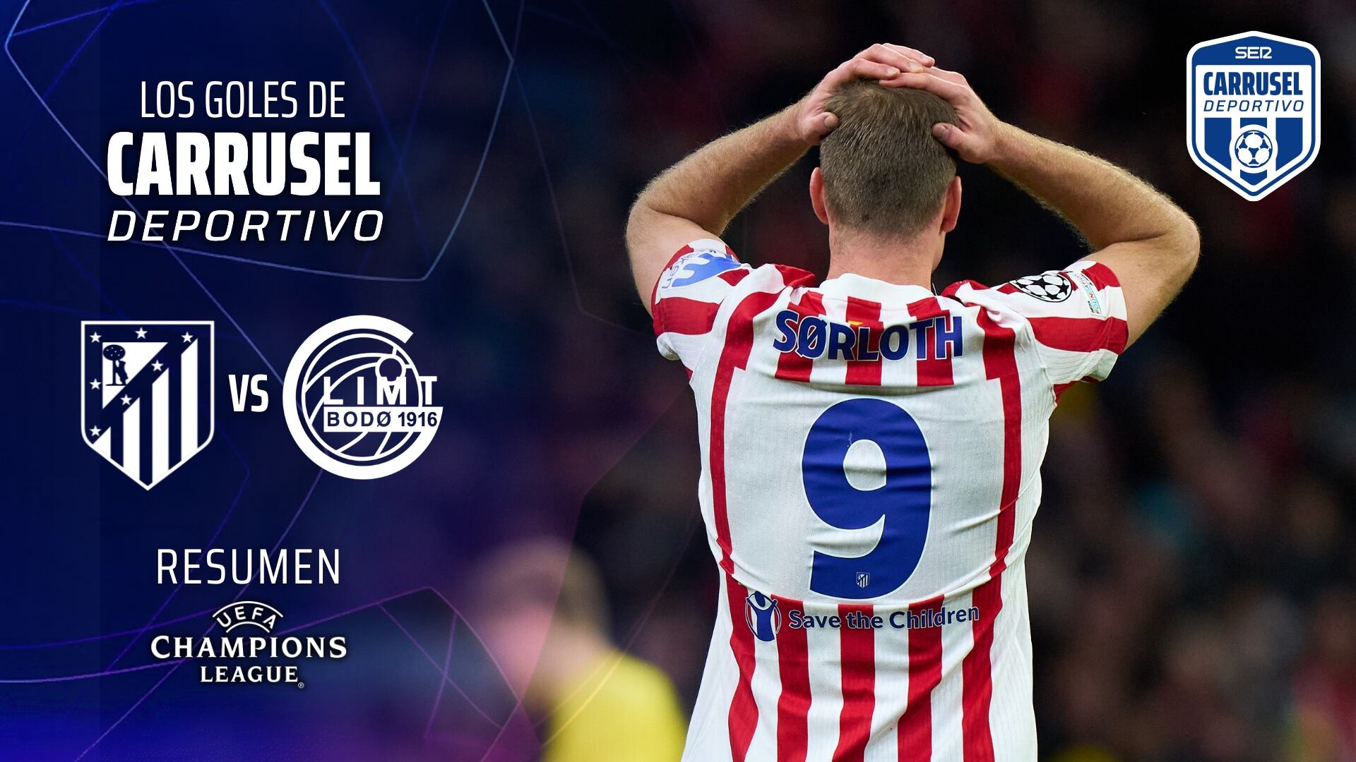 Atlético de Madrid 1-2 Bodø/Glimt: resumen, resultado y goles del partido de la fase liga de la Champions League  