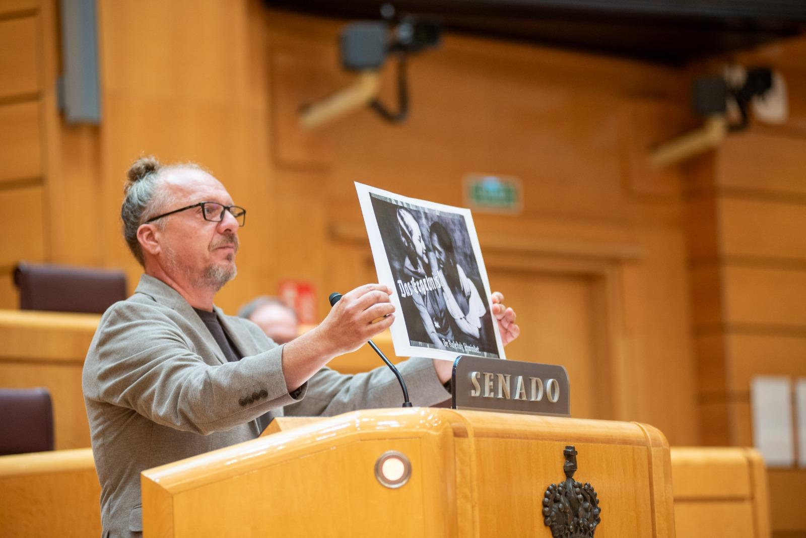 Juanjo Ferrer en el Senado