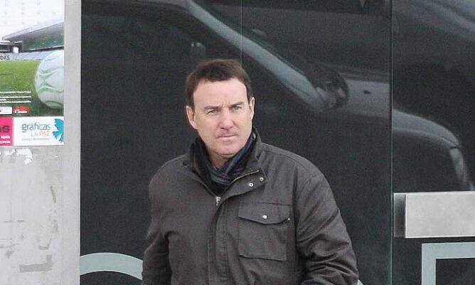 Javier Zubillaga, tras un partido en Mendizorroza esta temporada