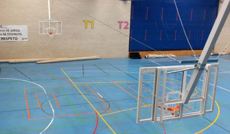 La nuevas canastas abatibles y eléctricas son regulables en altura y pueden utilizarse tanto para baloncesto como para mini basket