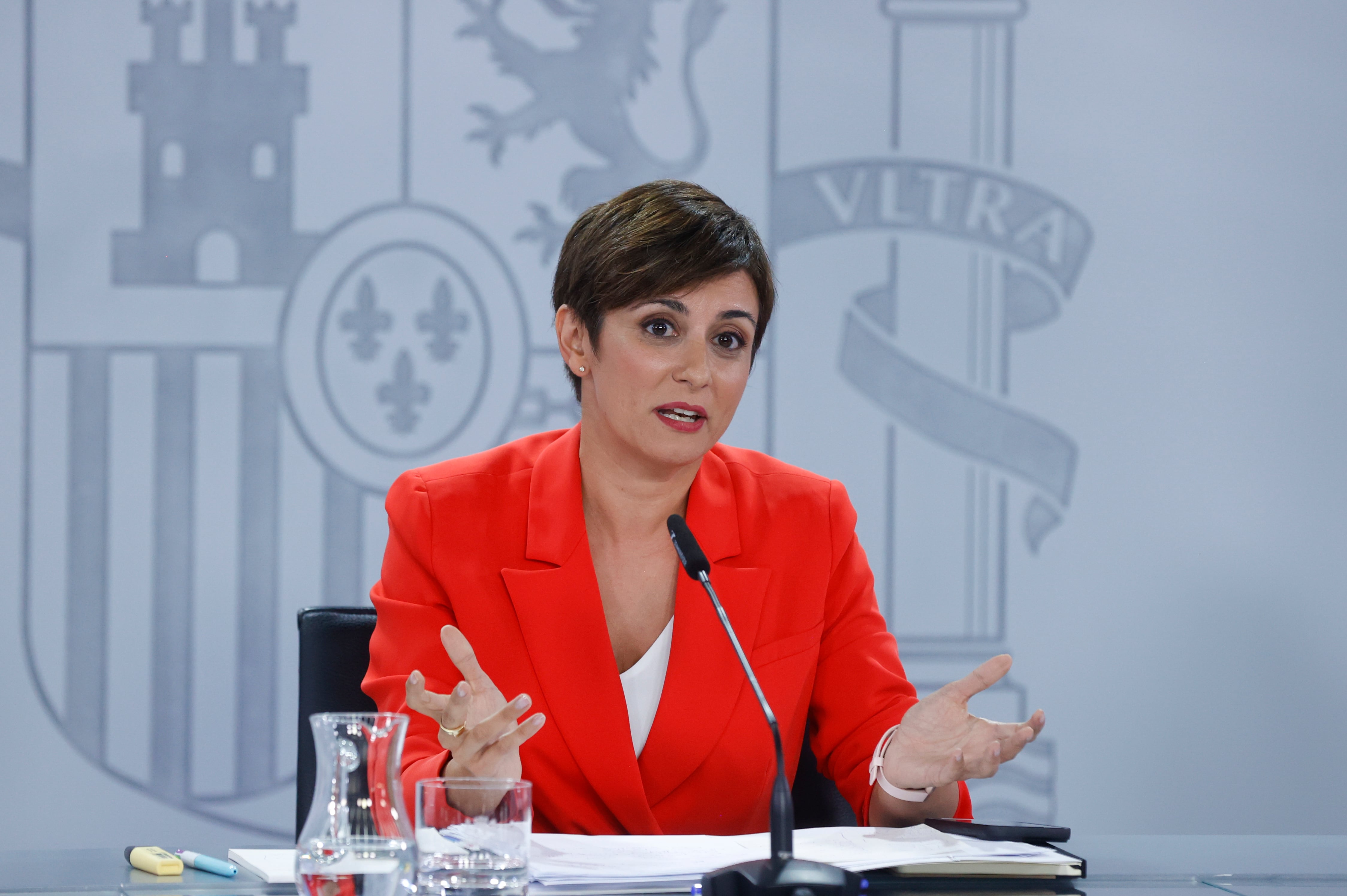 La ministra de Política Territorial, Isabel Rodríguez García.