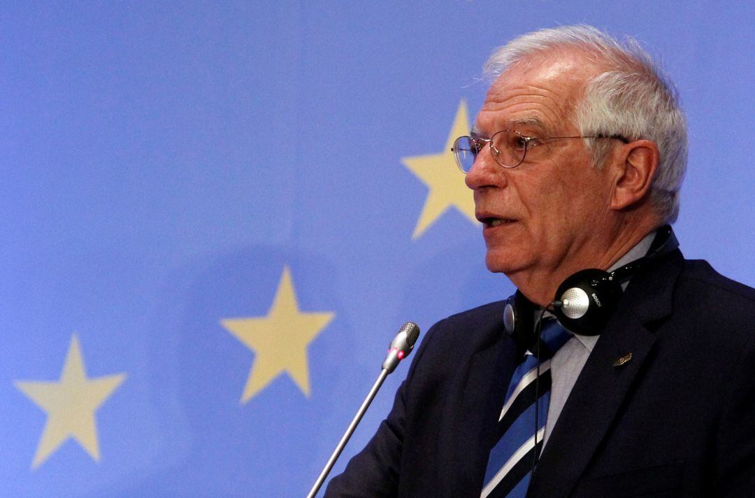 El ministro de Exteriores, Josep Borrell, en Nicosia