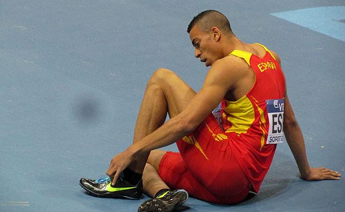 Mark Ujakpor, en los Mundiales de Sopot