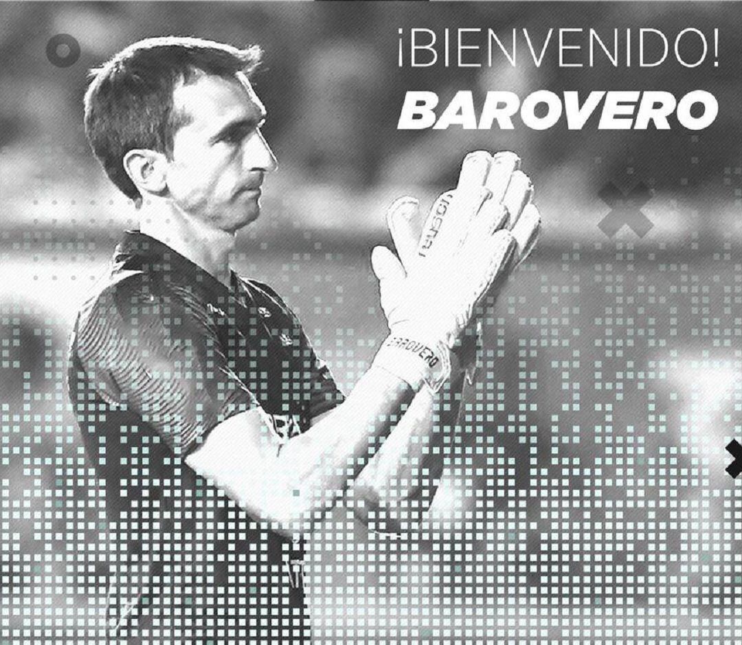 Barovero, nuevo portero de Burgos CF