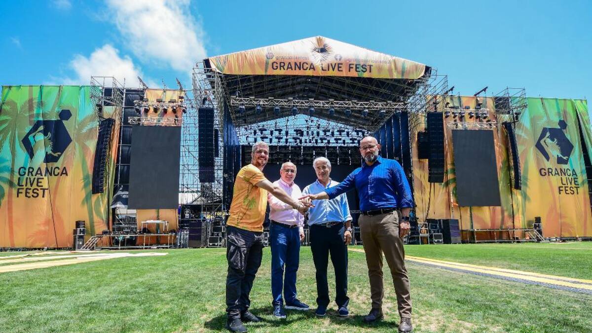 El Cabildo y la productora New Event llegan a un acuerdo para celebrar el Granca Live Fest los próximos 4 años en el Estadio de Gran Canaria