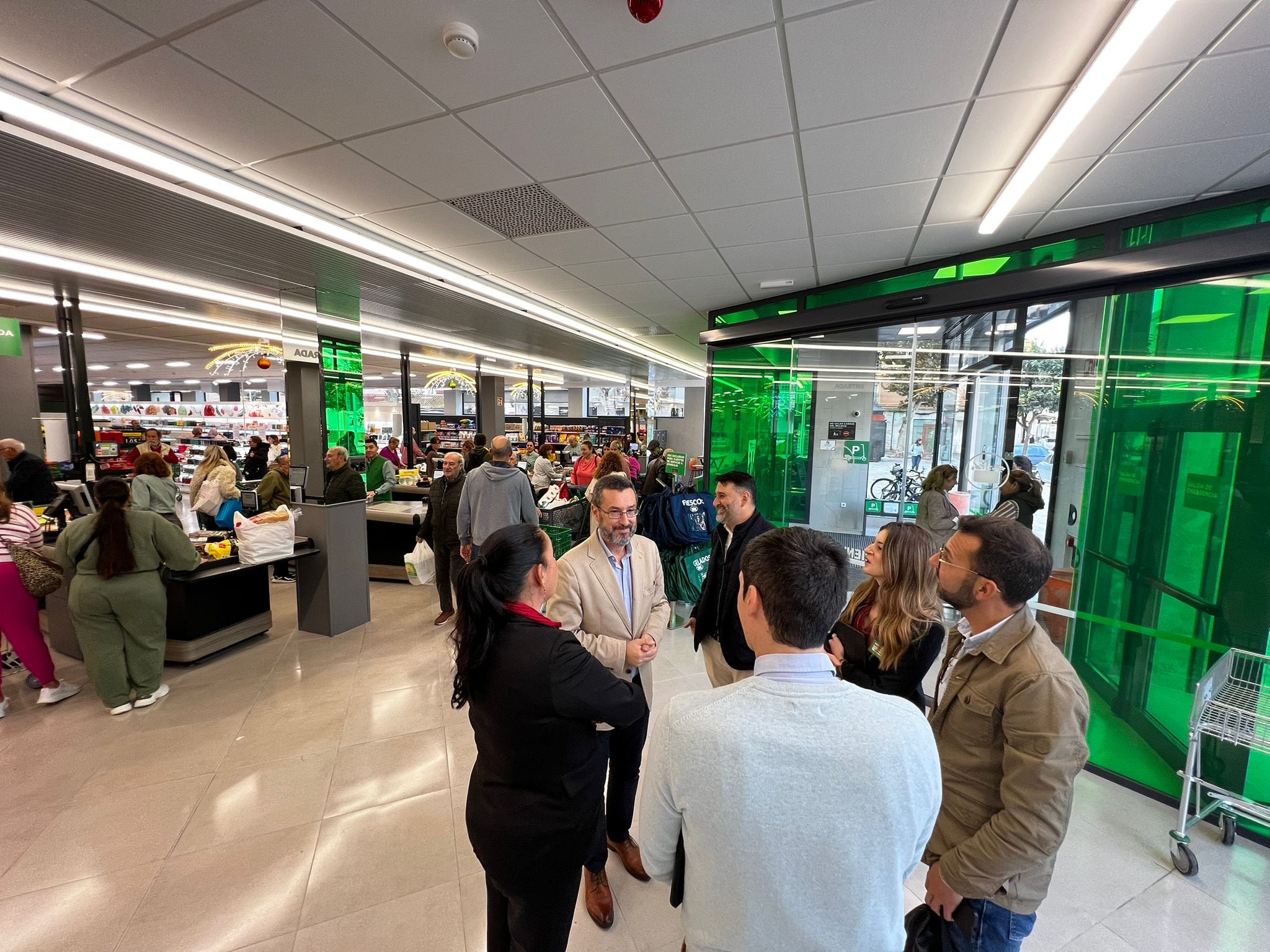 Inauguración del nuevo Mercadona