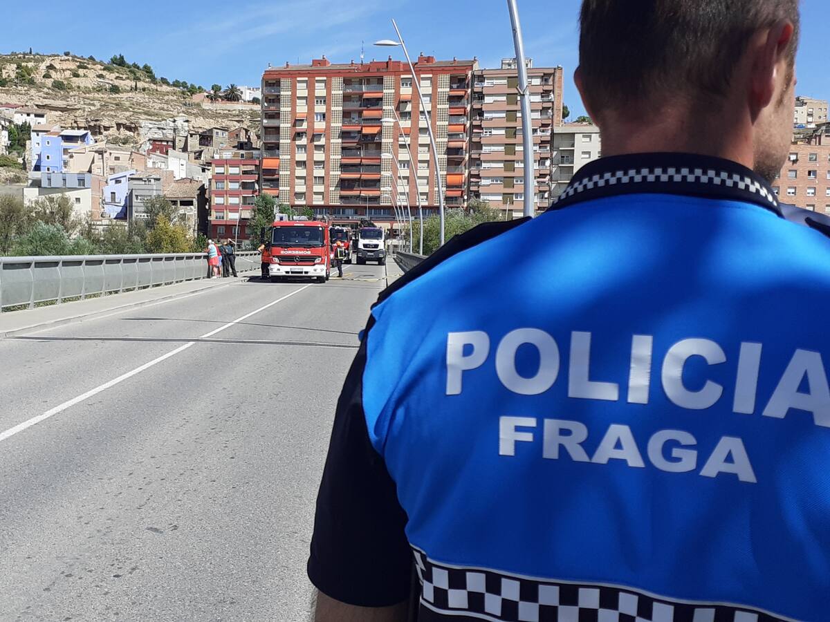 El refuerzo de turnos de la Policía Local en Fraga garantiza la seguridad durante el verano