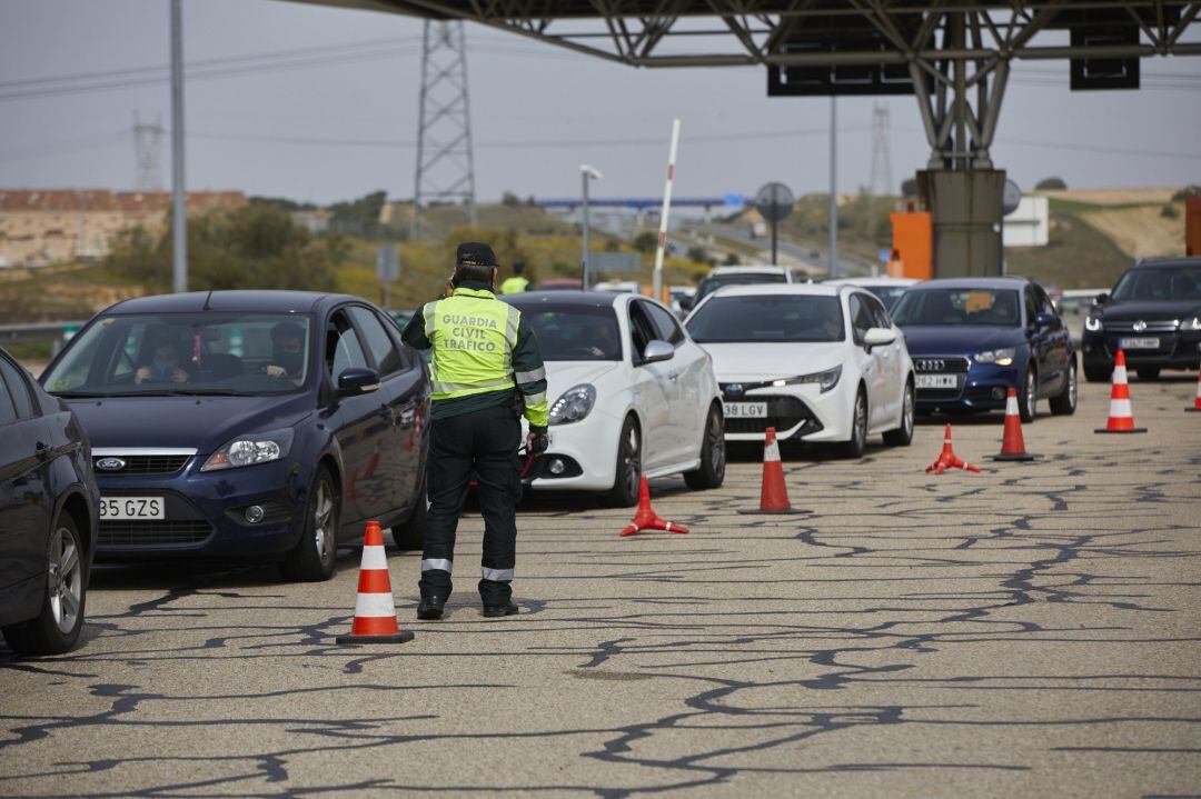Un guardia civil de Tráfico