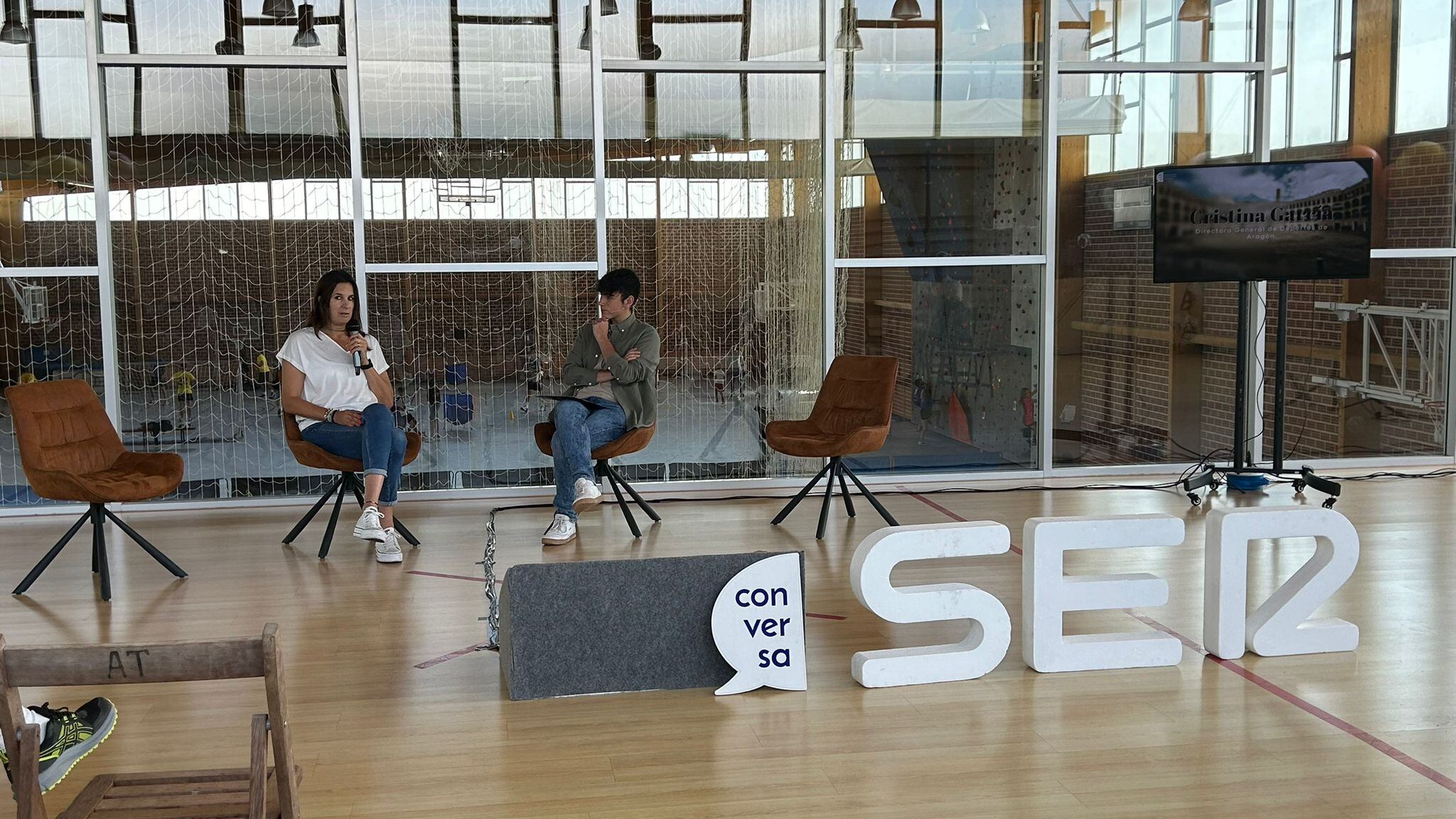 Cristina García, directora general de deportes en el Gobierno de Aragón en Conversa: deporte de élite en ciudades intermedias de Tarazona.