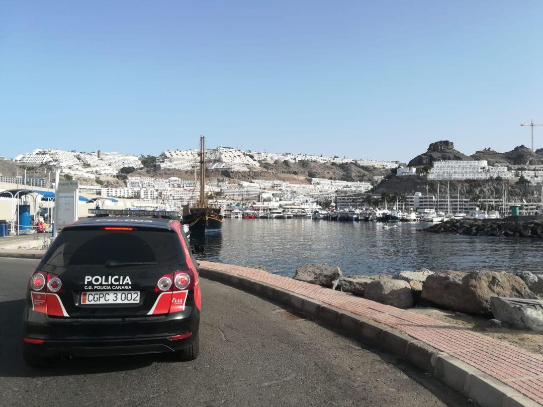 Policía Canaria en Puerto Rico, Mogán