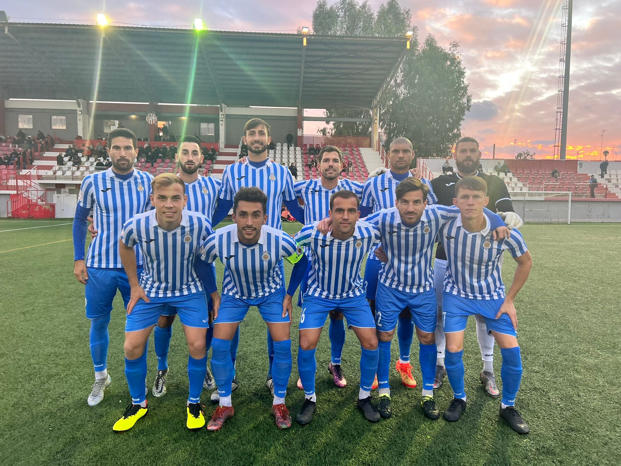11 titular del CF Gandia contra el CD Acero