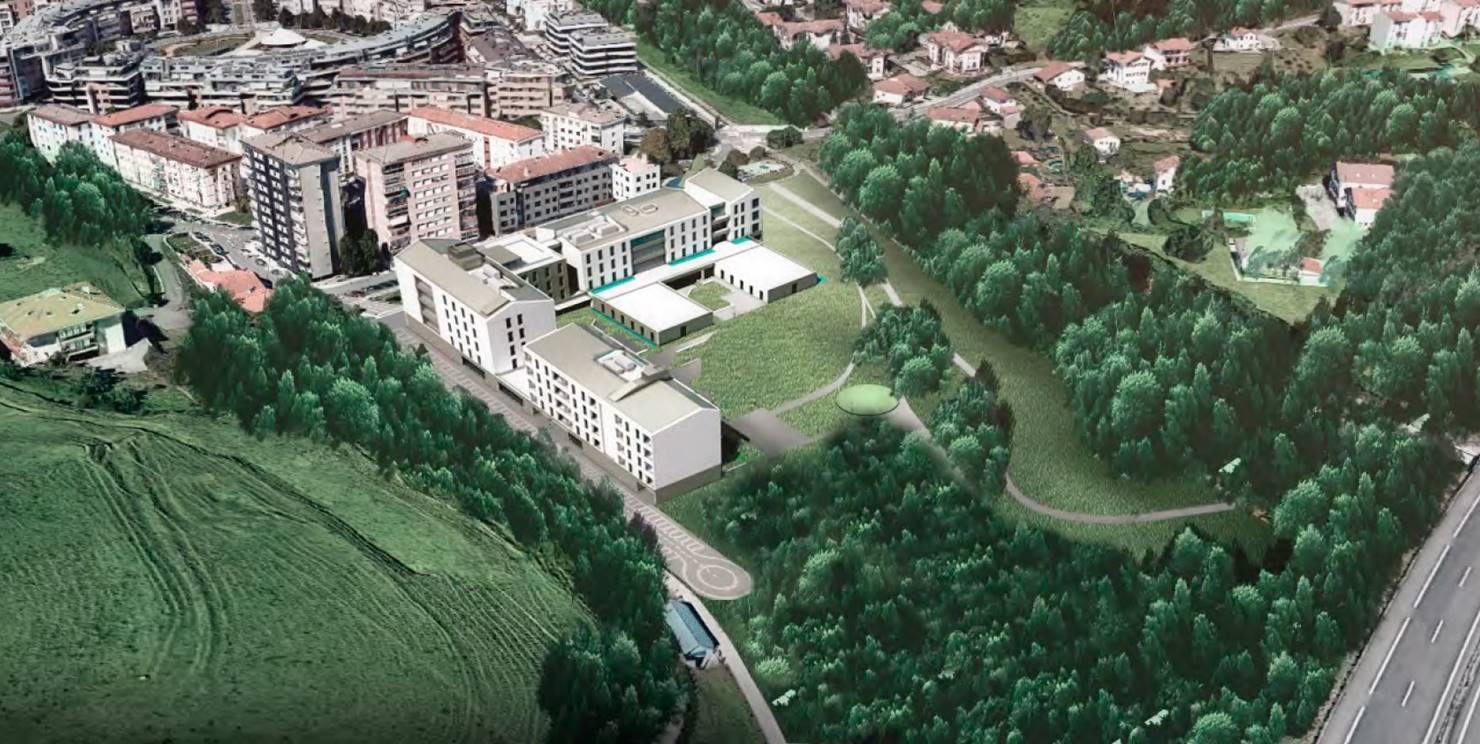 Imagen de la futura residencia de Arbes.