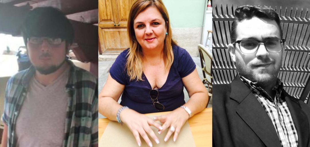 Antonio Domínguez, Elena García y Jonathan Díaz