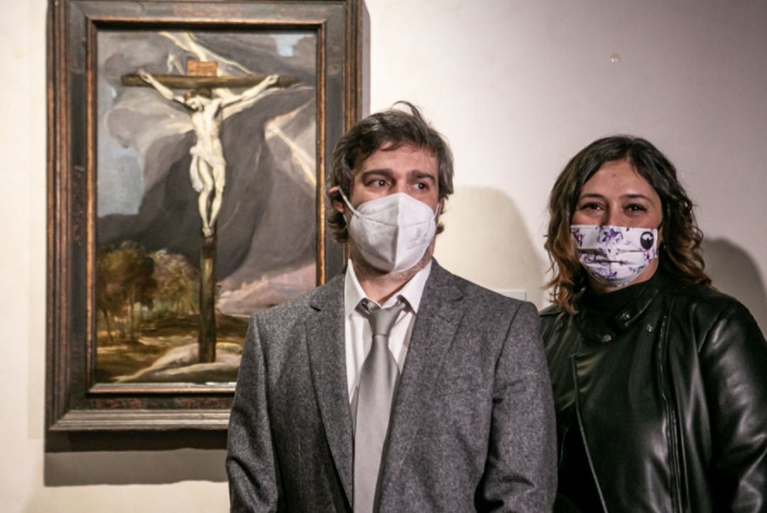 El cuadro de &#039;Crucifixión&#039; de El Greco ya colgado en su museo de Toledo