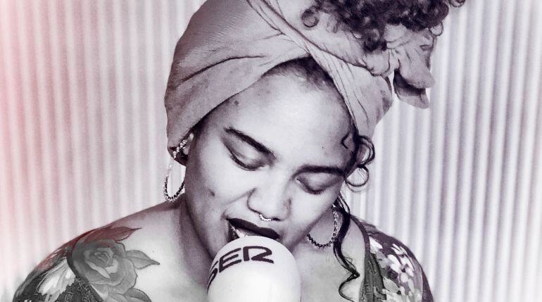 Tonina Saputo, en los estudios de la Cadena SER.