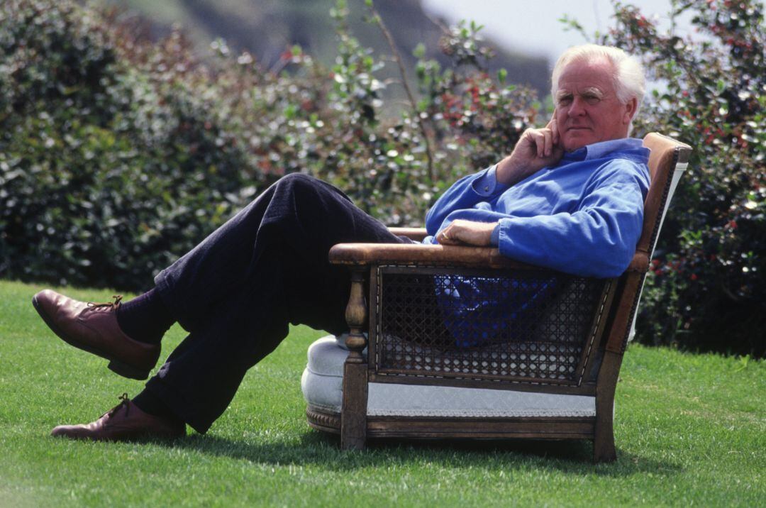 El autor británico John le Carré.