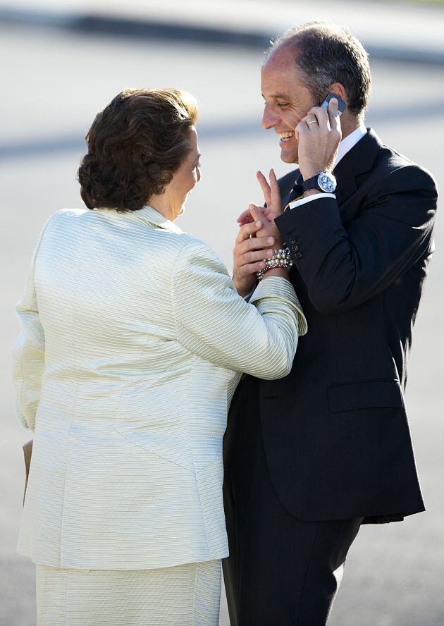 Rita Barberá y Francisco Camps.