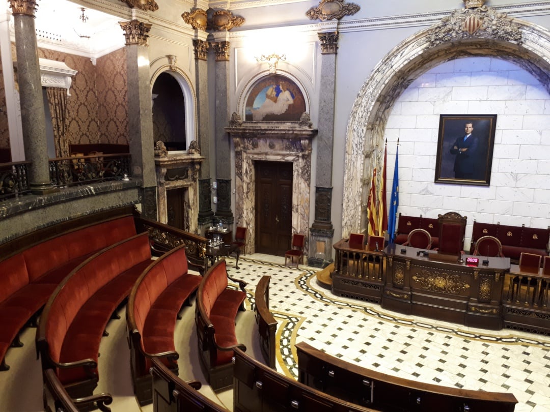 Hemiciclo del Ayuntamiento de Valencia