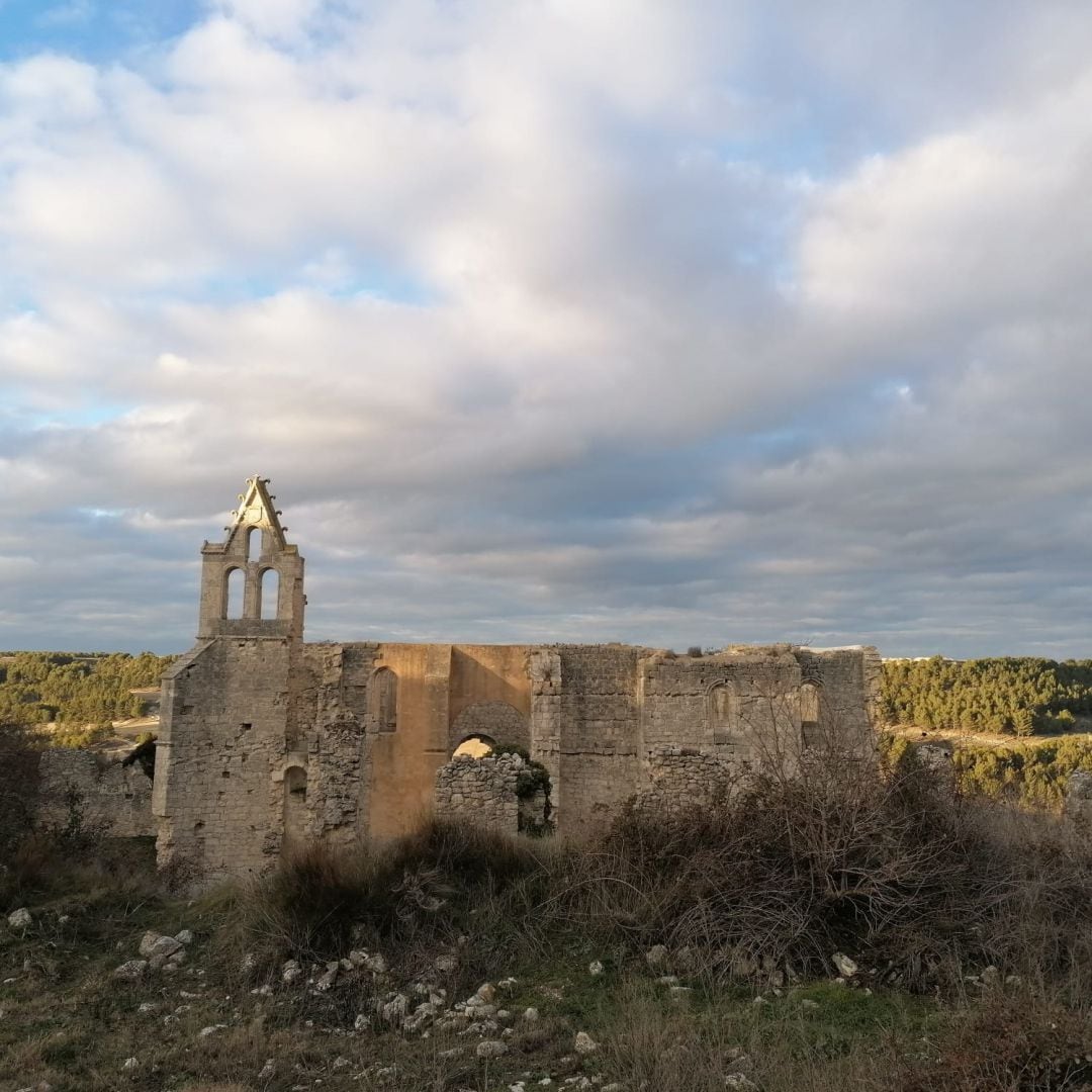 Imagen del monasterio ubicado en Cogeces del Monte