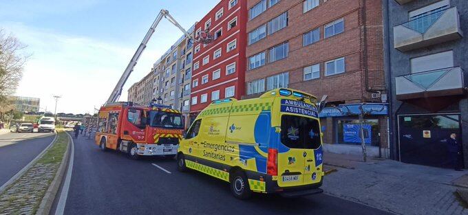 La mujer ha sido trasladada al Hospital Nuestra Señora de Sonsoles