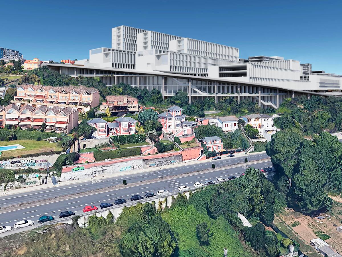 La asociación de vecinos de Eirís alega el proyecto de ampliación del hospital de A Coruña