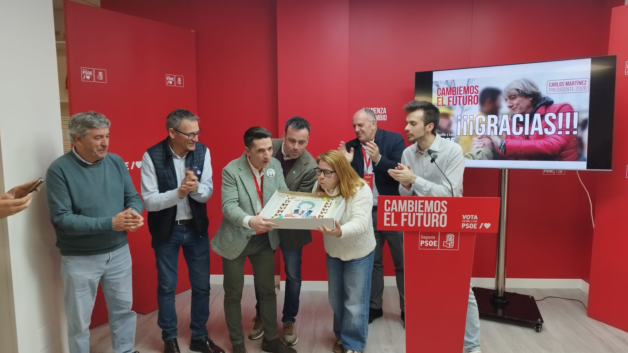 El PSOE Segovia celebra el tercer procurador