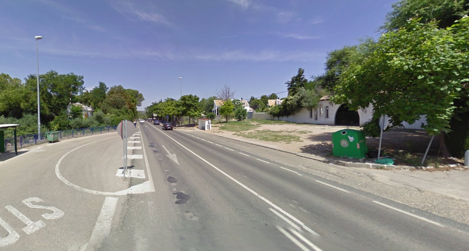 Travesía en la pedanía de La Yedra, perteneciente a la ciudad jiennense de Baeza