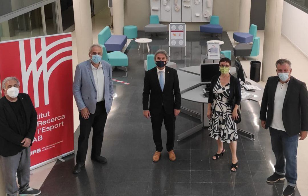 Signatura del conveni entre el Govern i la UAB.