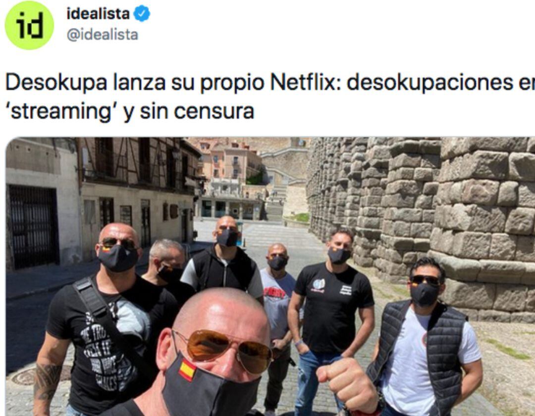 Idealista, Trending Topic y muchas críticas por un tuit sobre desokupaciones en 'streaming'.