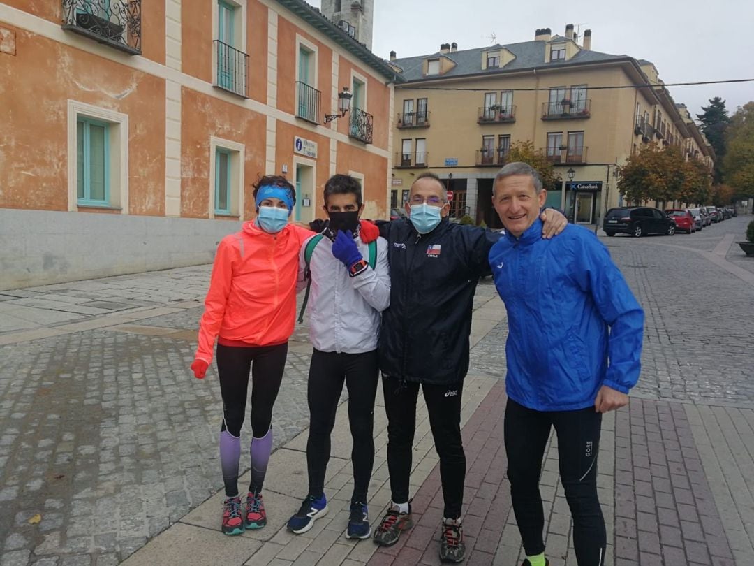 Participantes en la Carrera virtual de Caja Rural 