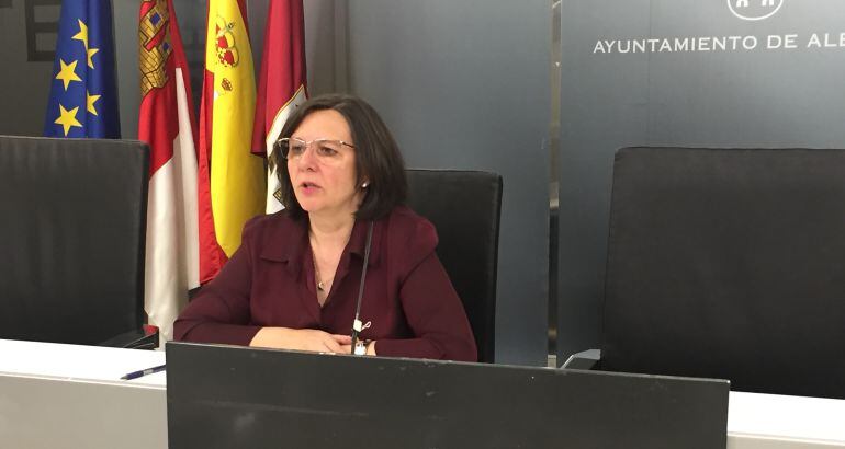 Victoria Delicado, portavoz del grupo municipal de Ganemos