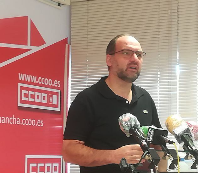 Jose Manuel Muñoz secretario general de CCOO en Ciudad Real