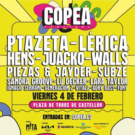 Cartel Copea en Castellón
