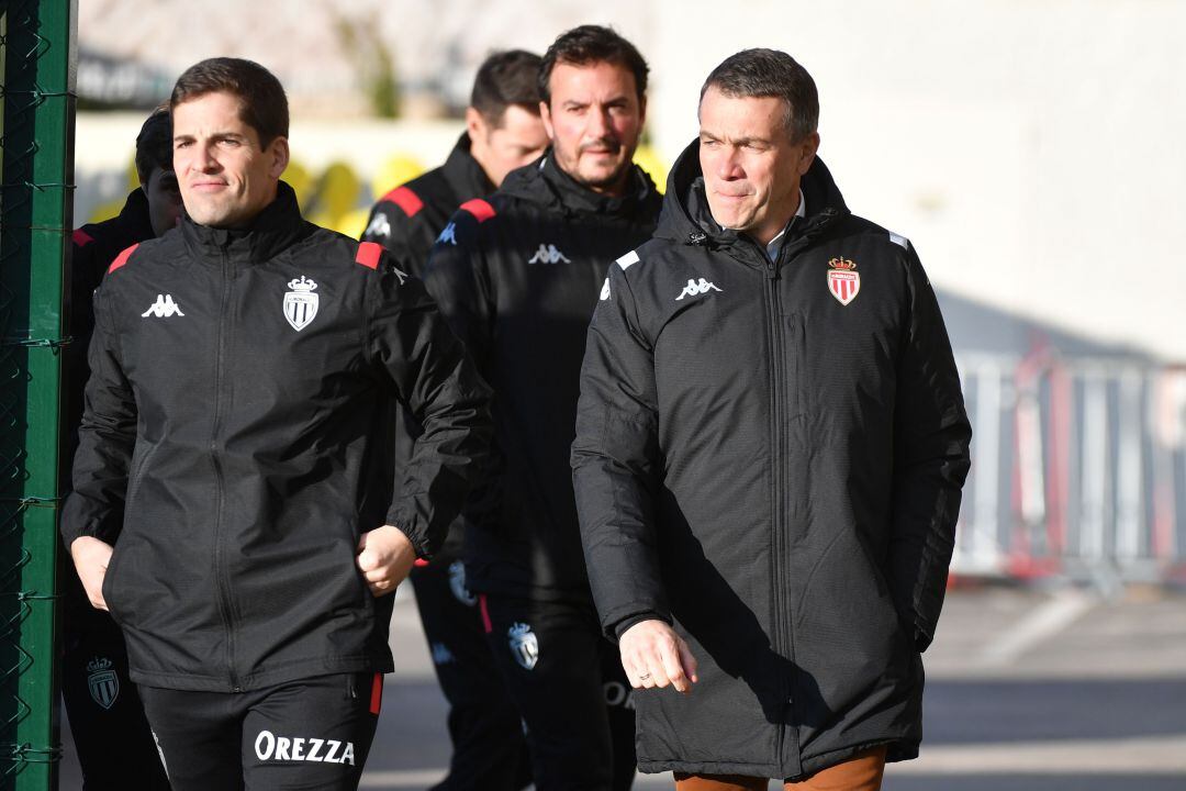 Robert Moreno ha dirigido su primera sesión como entrenador del AS Monaco