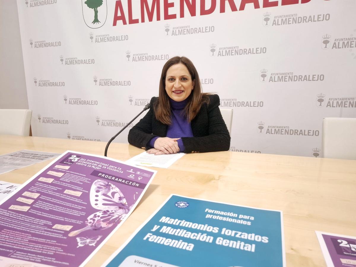 Carolina Preciado, delegada de Igualdad de Almendralejo
