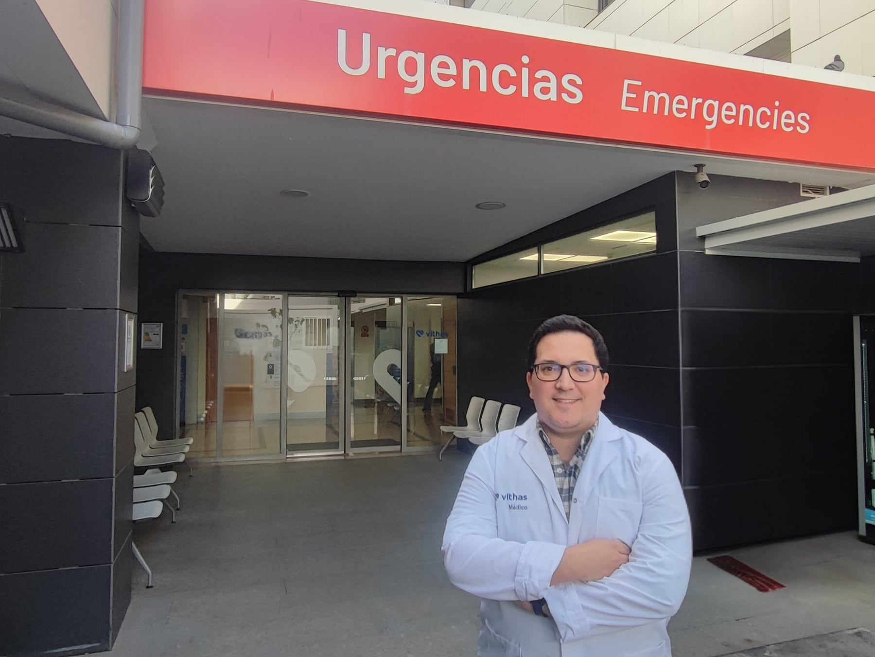 Dr. Diego Toledo coordinador Urgencias Vithas Málaga