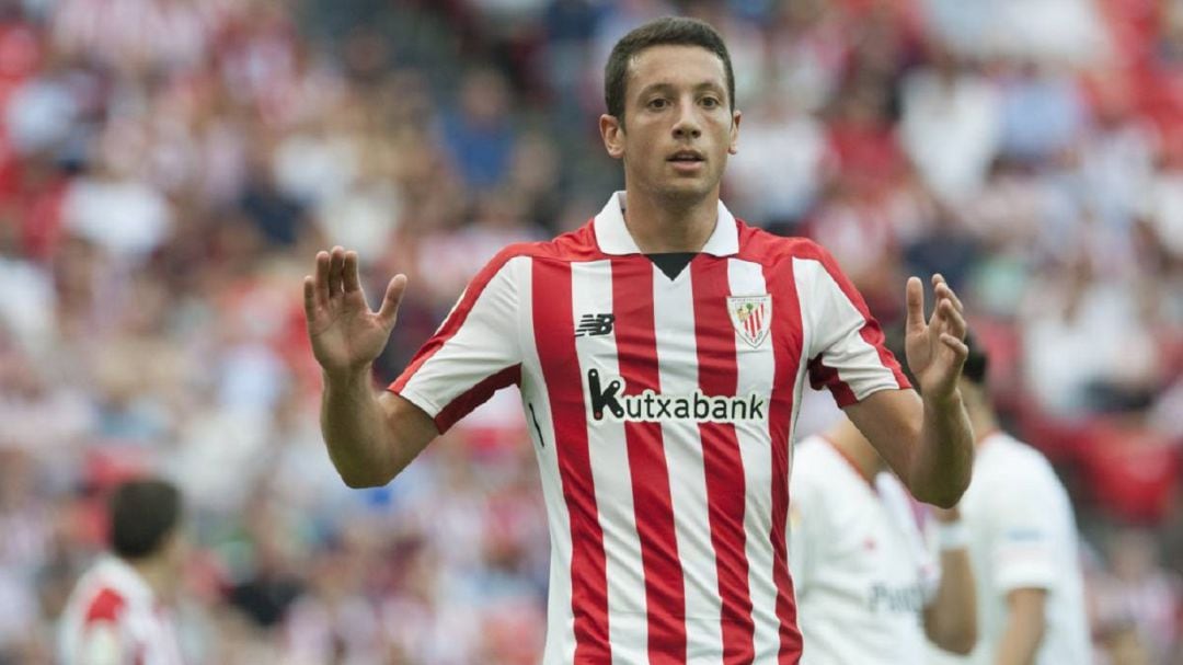 Mikel Vesga, centrocampista del Athletic