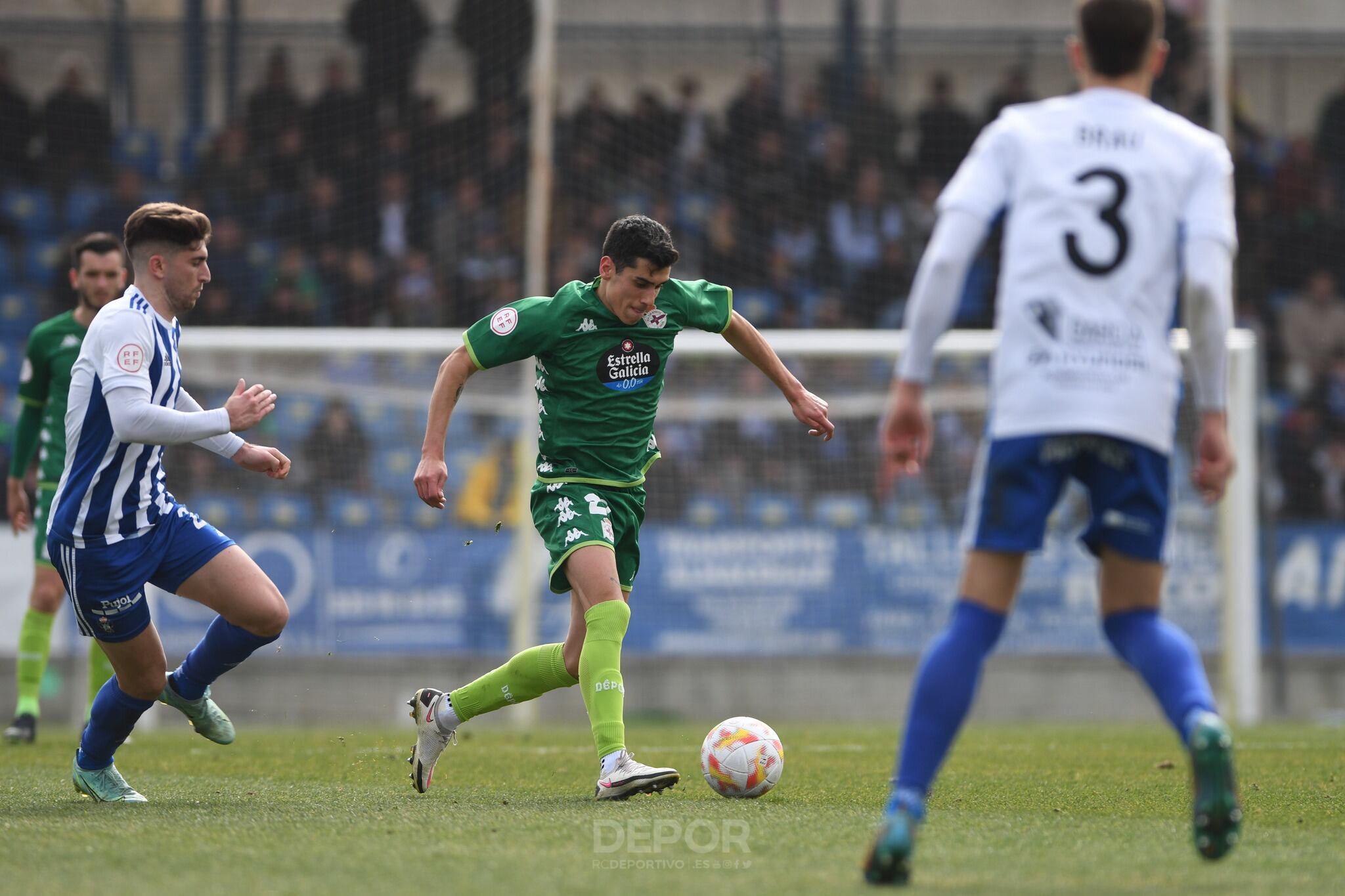 J24 Primera Federación:Talavera -Dépor (0-1). 19.02.2023