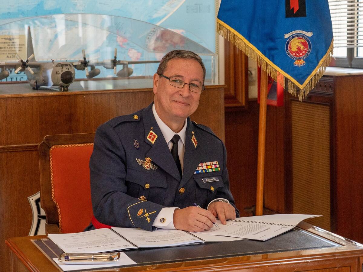 General Santiago Alfonso Ibarreta: "Mi reto es mantener el apoyo a las misiones diarias del Ejército del Aire"
