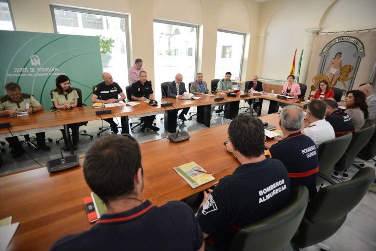 Reunión de coordinación del Plan Infoca en Granada