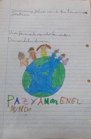 Carla, alumna del centro del centro de educación especial Ruiz Giménez, expresa en una carta lo que significa para ella la celebración de Happy Siphal